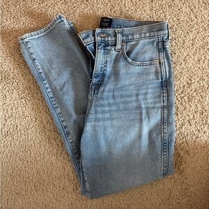 J.Crew Classic Vintage High-Rise Jeans in Light Blue